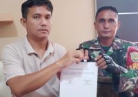 Babinsa TNI AD Amankan Narkoba di Lingkungan Sekolah Dasar di Muba