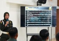 Pomdam II/Sriwijaya Gelar Sosialisasi Ops Gaktib dan Yustisi 2026