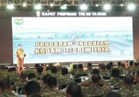 Pangdam Hadiri Rapim TNI AD 2026, Kodam II/Sriwijaya Raih Prestasi Gemilang saat Kartika Award