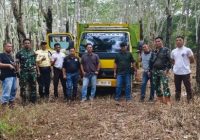 Satgas Binter Tangkap Truk dan Alat Ilegal Tapping, Barang Bukti Diserahkan ke Polisi