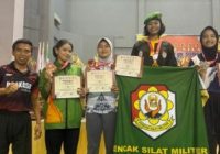 Prajurit Kodam II/Sriwijaya dan Atlet Binaan Jasdam Borong Medali pada Kejurnas IPSI Sumsel Cup III