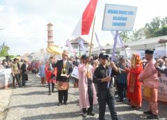 Lestarikan Midang Morge Siwe, Tradisi Masyarakat Kayuagung saat Lebaran
