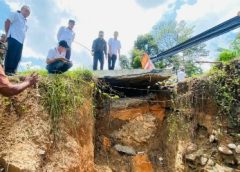 Jembatan SP 4 Plakat Tinggi Ambrol, Kondisi Jalan Mendesak Diperbaiki