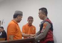 Edarkan 511 Gram Sabu, Dua Terdakwa Dipenjara 10 Tahun
