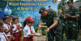 Tetesan Air Sumber Kehidupan, Wujud Kepedulian Kasad di Brigif 8/GC