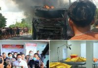 Tabrakan Maut Bus versus Truk Tangki, 16 Korban Tewas Diidentifikasi di Palembang Tabrakan Maut Bus versus Truk Tangki, 16 Korban Tewas Diidentifikasi di Palembang