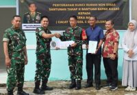 Wujud Kepedulian Pimpinan, Serahkan Kunci Rumah Bantuan Kasad Tahap II bagi Personel Kodim 0418/Palembang Wujud Kepedulian Pimpinan, Serahkan Kunci Rumah Bantuan Kasad Tahap II bagi Personel Kodim 0418/Palembang
