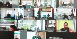 Kasdam II/Swj Terima Paparan Danrem dab Dandim 0418/Palembang Terkait Pembangunan KDKMP