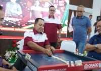 Pangdam II/Swj Ajak Pejabat Kodam Olahraga Bersama dan Nobar Piala Dunia 2026, Danrem 044/Gapo Hadiri Lomba Domino