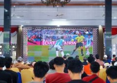 Pendopo Berubah Jadi Stadion Mini, Bupati dan Warga Muba Nobar Piala Dunia 2026