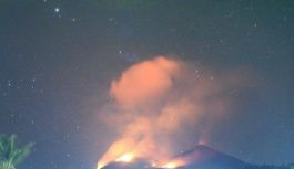 Gunung Karangetang Meletus, Tingkat Aktivitas Waspada Gunung Karangetang Meletus, Tingkat Aktivitas Waspada