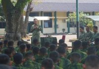 Tanamkan Semangat Perang, Siapkan Lahan Batalyon Tempur