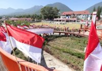 Peringati HUT Ke-81 RI di Lokasi Gempa NTT Peringati HUT Ke-81 RI di Lokasi Gempa NTT