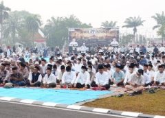 Imam Salat Istisqa Ajak Masyarakat dan Para Pemimpin Sumsel Bertaubat