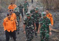 Perkuat Koordinasi Tangani Karhutla, Tim Mabes TNI Turun ke Muba