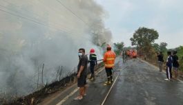 Ratusan Hektare Lahan di Muba Terbakar, Warga Terdampak Kabut Asap Karhutla
